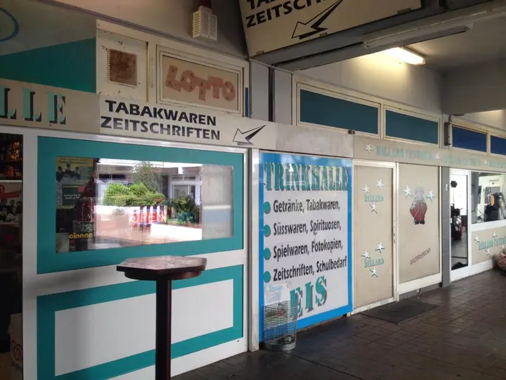 Auch Julia’s Trinkhalle wie damals.