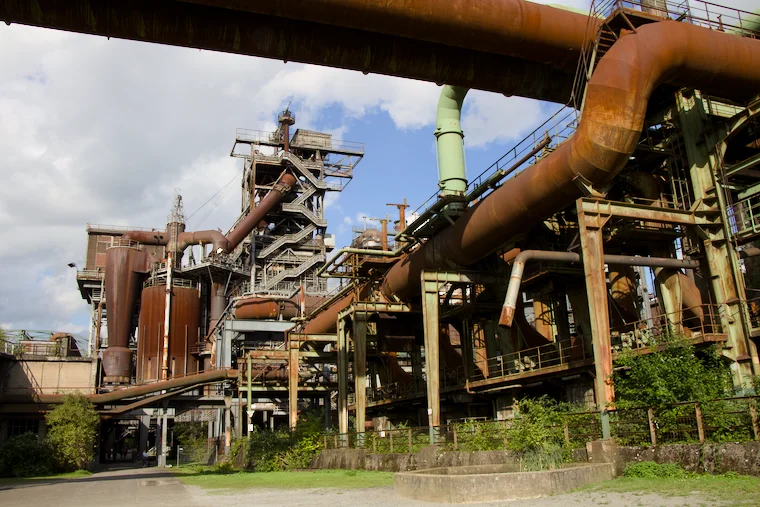 Industrieromantik pur im Landschaftspark Duisburg.