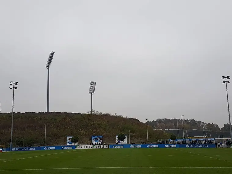 Der frühe Fan fängt den Platz