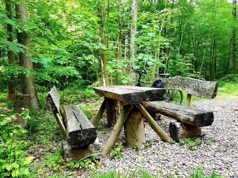Pause für mich und dem überforderten Fahrrad