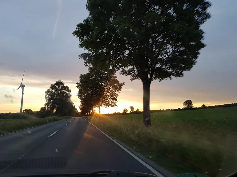 Den Teil über Land sind wir gut durchgekommen.