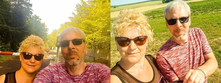 Erdbeeren essen und nebenbei ein paar in den Eimer