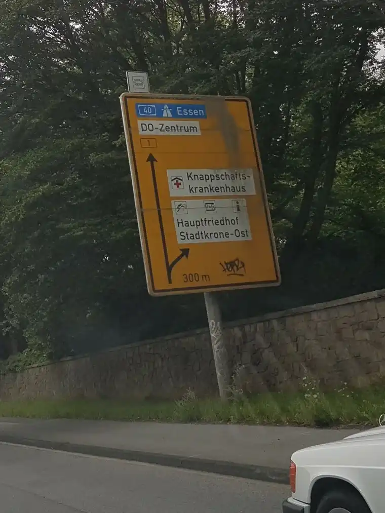 Dortmund: besucht, begutachtet, und ab auf die A40 Richtung Essen