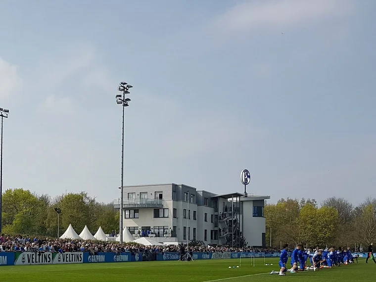 Abschlusstraining vor dem großen Derby