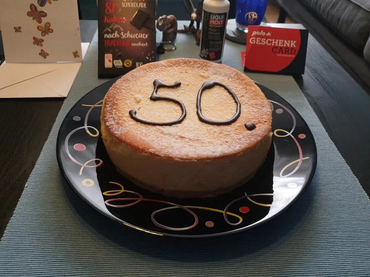 Käsekuchen zum Anbeißen