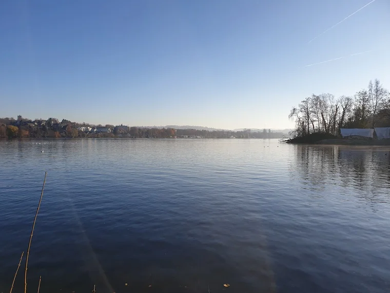 Winterlicher Baldeneysee – eisige Aussicht