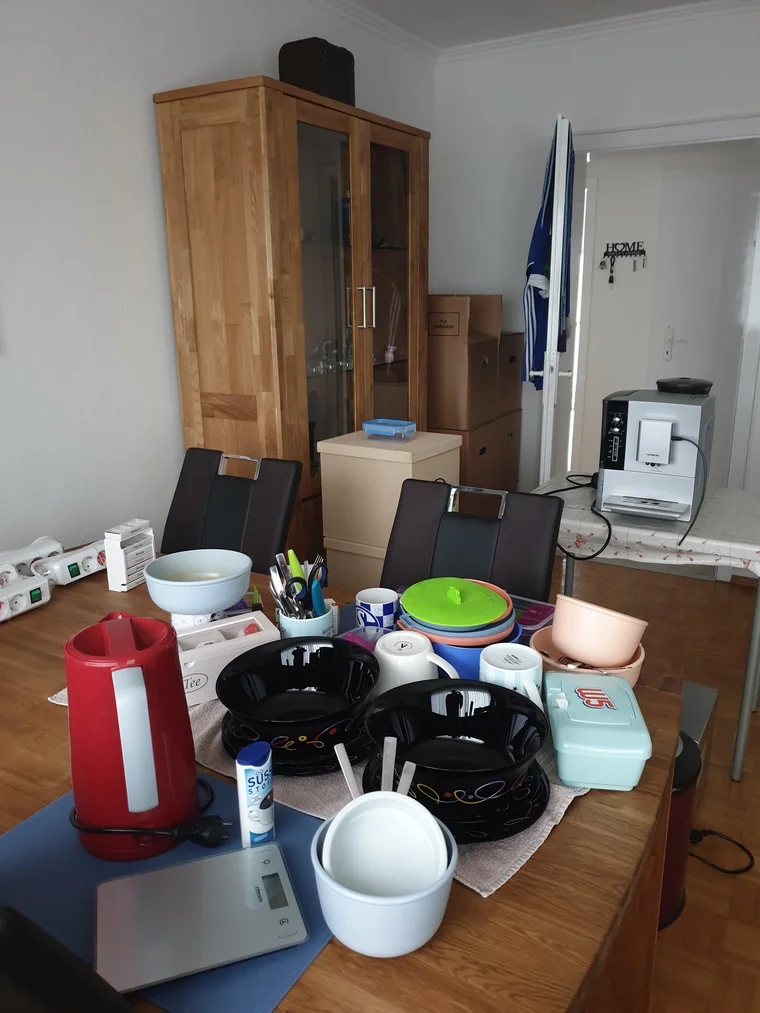 Packchaos und Kartons – das große Einräumen beginnt