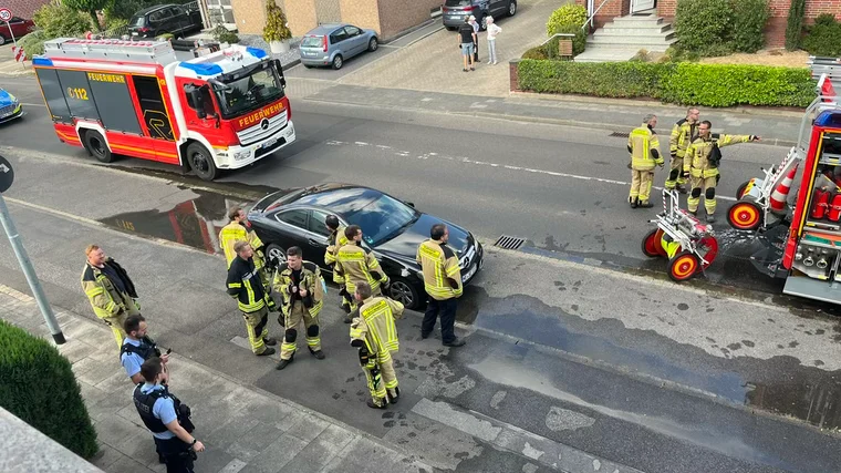 Einsatz beendet – die Feuerwehr war zum Glück schnell zur Stelle.