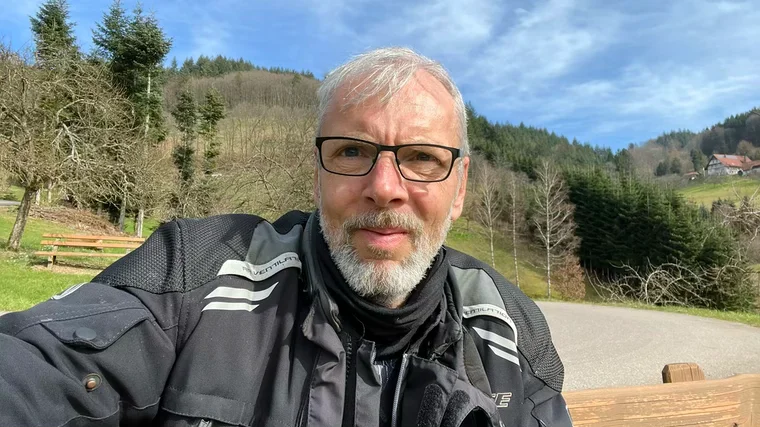 Startpunkt der Tour in Lautenbach – voller Vorfreude auf die Strecke