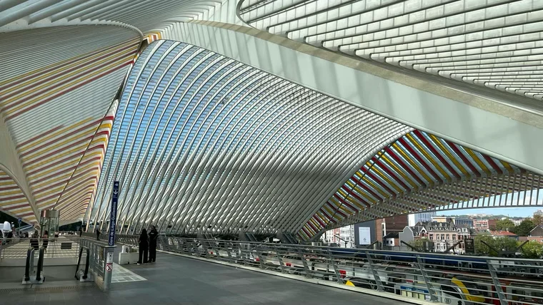 Der Bahnhof: mehr fotogen als beeindruckend.