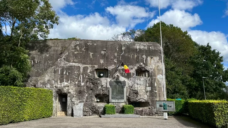 Der Bunker – nur von außen zu besichtigen.