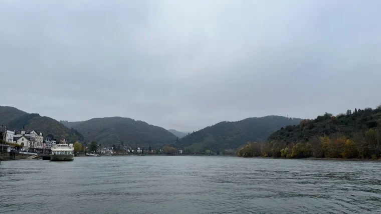 Rheinfähre bei Boppard – Ticketkontrolle inklusive