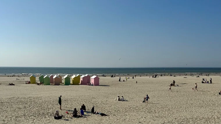 Der weite Strand bei Berck