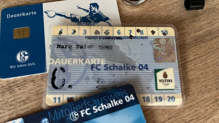 Dauerkarte aus dem Parkstadion