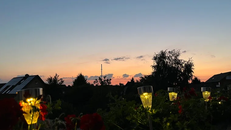 Sonnenuntergang made in Kleinebroich.