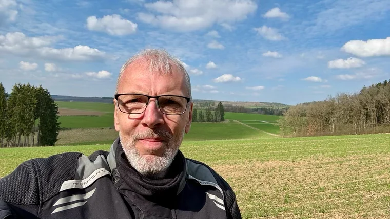 Allein unterwegs – passt schon so.